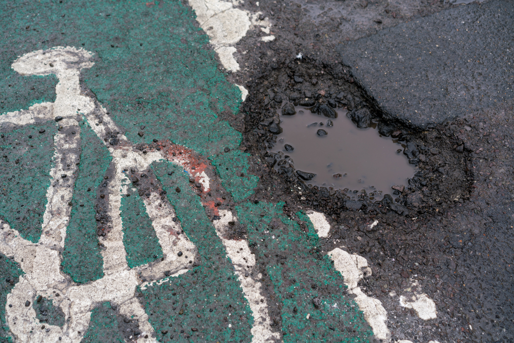 Can I get compensation for a cycling injury caused by a pothole?