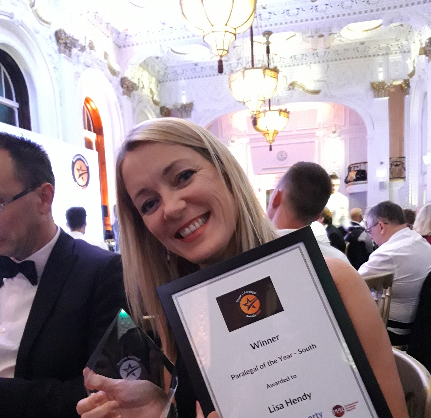 Senior Paralegal Lisa Hendy crowned ‘Paralegal of the Year’ at National Awards