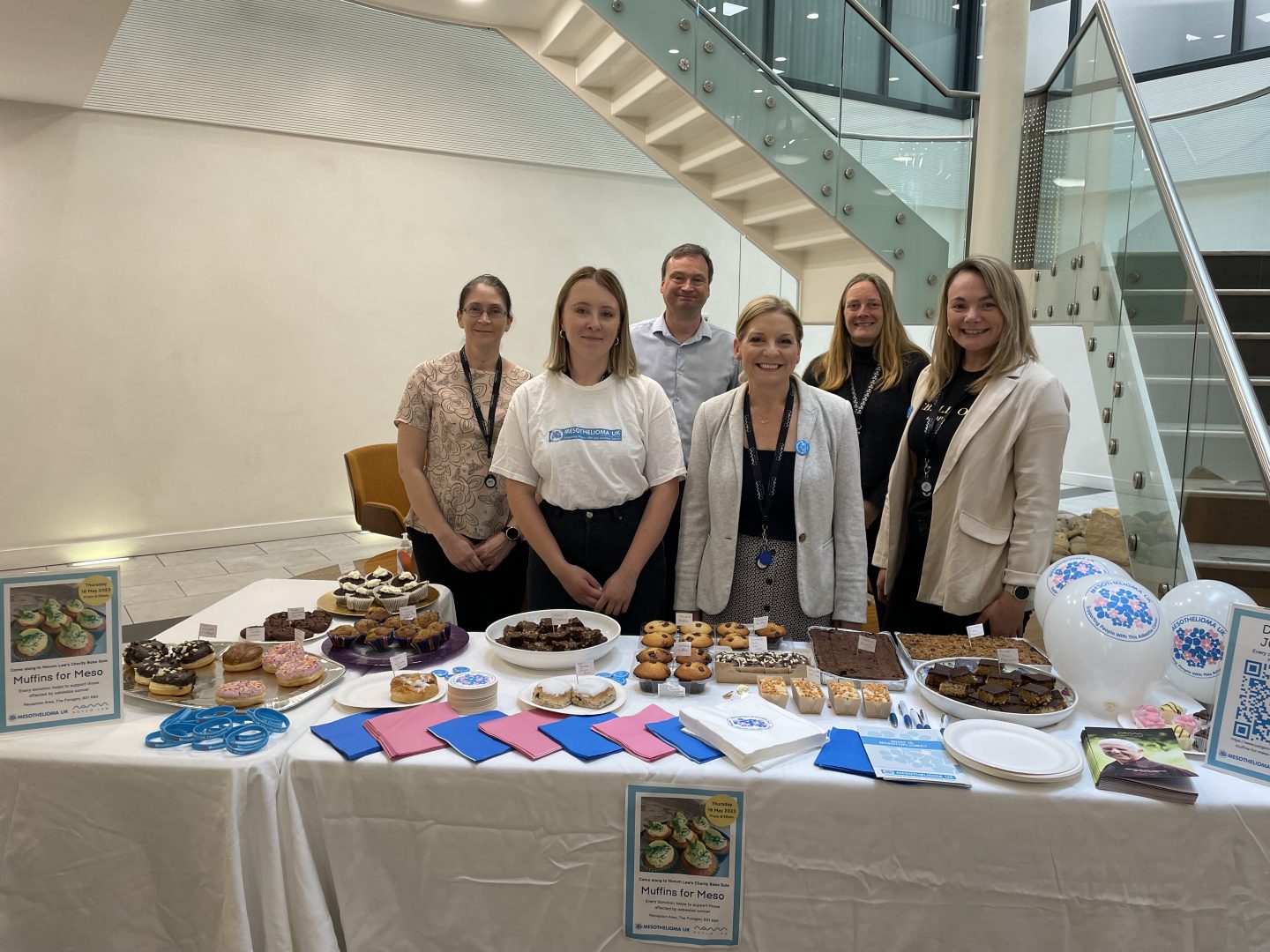 Novum Law raises over £280 for Muffins for Meso 2023